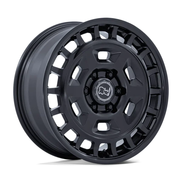 Black Rhino – BR405 ROVER – Black – 18″x8″ 32mm – All weather Wheels – BR405MB18806832
