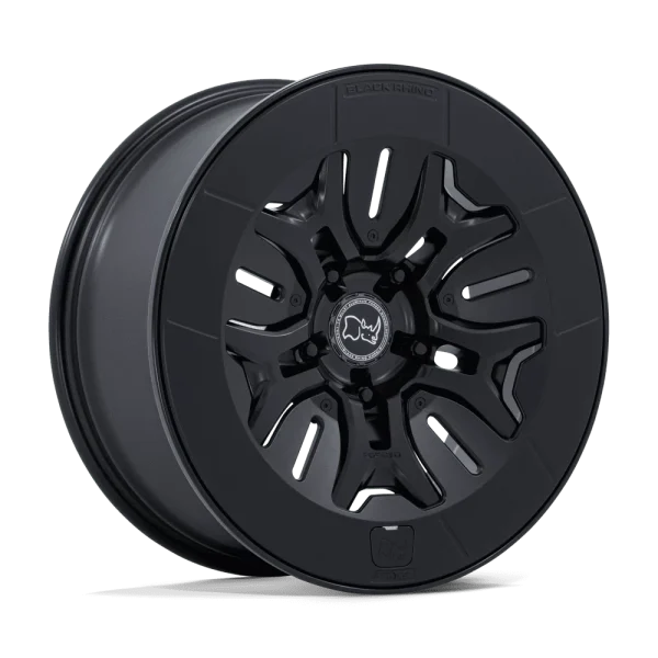 Black Rhino – BR406 ROCKLEDGE – Black – 20″x8.5″ 35mm – All weather Wheels – BR406MX20858535