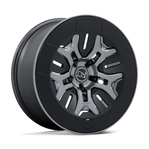 Black Rhino – BR406 ROCKLEDGE – Gunmetal – 20″x8.5″ 35mm – All weather Wheels – BR406AX20858535