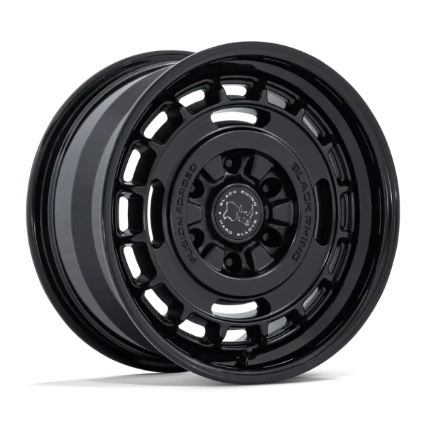 Black Rhino – BR600 VAGABOND – Black – 17″x8″ 32mm – All weather Wheels – BR600MB17803832