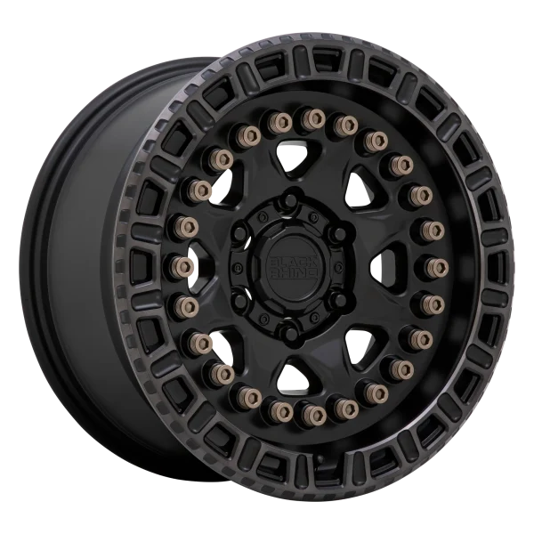 Black Rhino – CARBINE – Gunmetal – 17″x8.5″ 0mm – All weather Wheels – 1785CBN06140M12