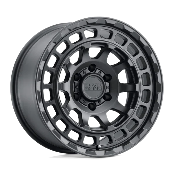 Black Rhino – CHAMBER – Black – 16″x8″ 0mm – All weather Wheels – 1680CBR006120M67