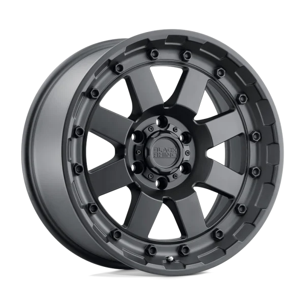 Black Rhino – CLEGHORN – Black – 17″x8.5″ 12mm – All weather Wheels – 1785CGH126120M67