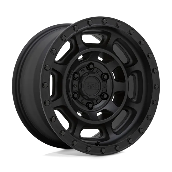 Black Rhino – CONVOY – Black – 17″x8.5″ -10mm – All weather Wheels – 1785CNV-06140M12