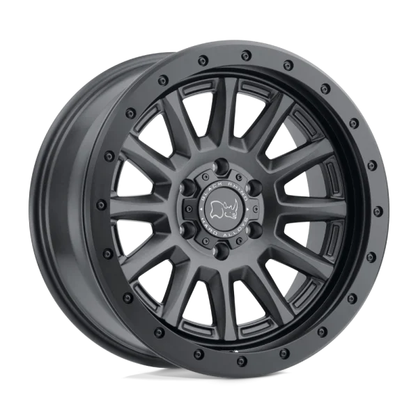 Black Rhino – DUGGER – Black – 17″x8.5″ 0mm – All weather Wheels – 1785DGR005140M78