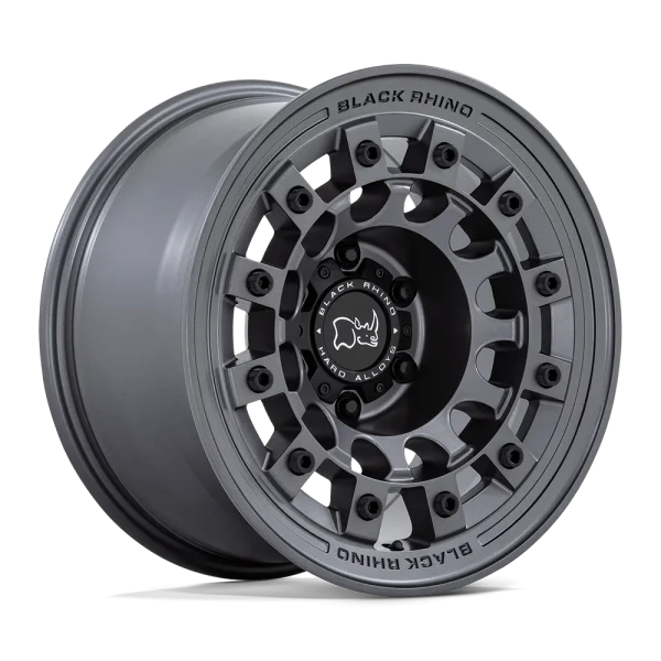 Black Rhino – FUJI – Gunmetal – 17″x8″ 20mm – All weather Wheels – BR004AX17801220