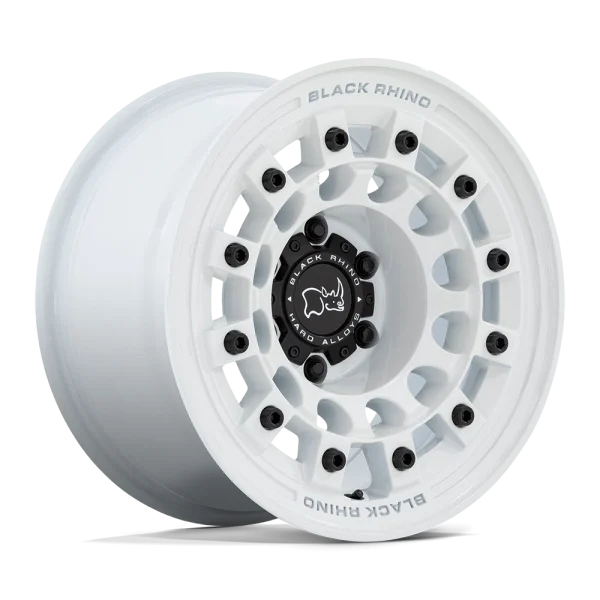 Black Rhino – FUJI – White – 17″x8″ 20mm – All weather Wheels – BR004WX17806820