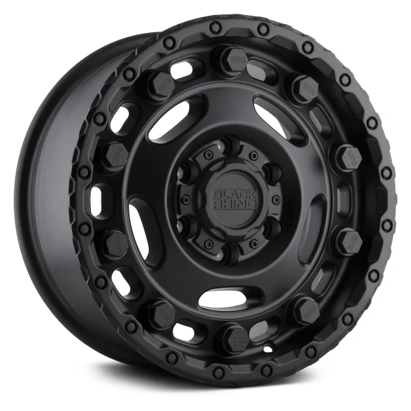 Black Rhino – GLACIER – Gunmetal – 17″x8″ 35mm – All weather Wheels – 1780GCR356140M12