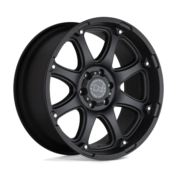 Black Rhino – GLAMIS – Black – 17″x9″ 0mm – All weather Wheels – 1790GLA005140M78