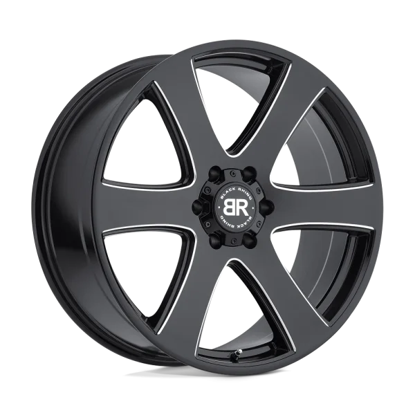 Black Rhino – HAKA – Black – 20″x8.5″ 30mm – Summer Wheels – 2085HAK306135B87