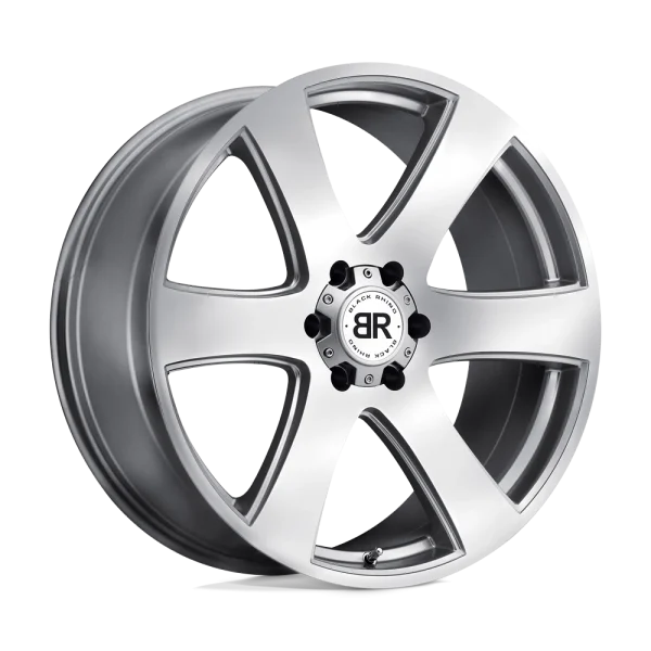 Black Rhino – HAKA – Silver – 22″x9.5″ 30mm – Summer Wheels – 2295HAK306135S87