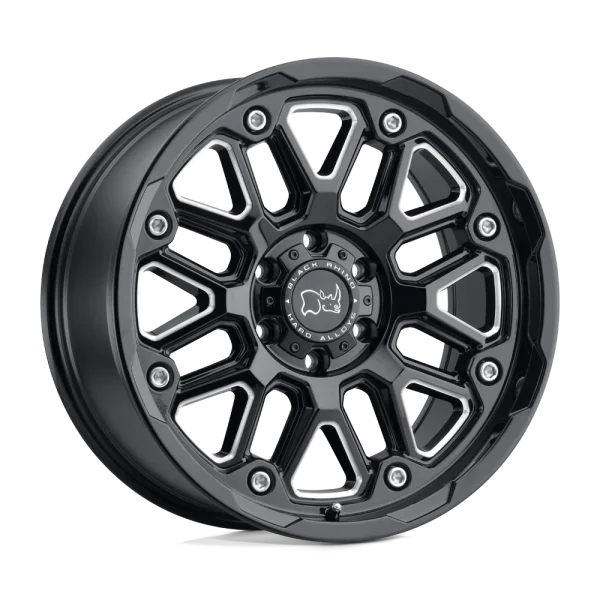 Black Rhino – HOLLISTER – Black – 17″x9.5″ 6mm – Summer Wheels – 1795HSR068165B22