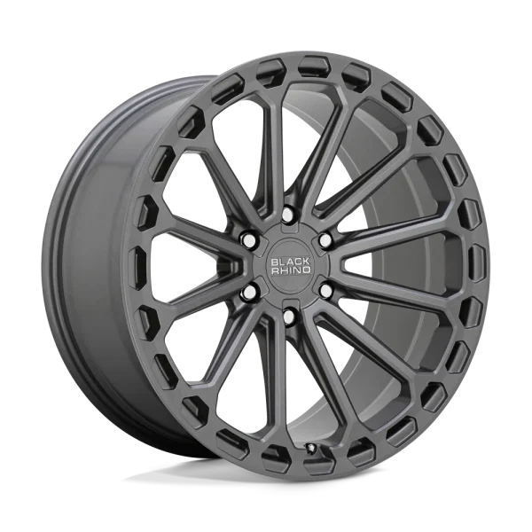 Black Rhino – KAIZEN – Gunmetal – 17″x9.5″ 12mm – All weather Wheels – 1795KZN126140G12