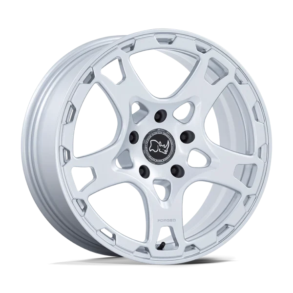 Black Rhino – KLAUE – Silver – 18″x8″ 20mm – All weather Wheels – BR402SX18805320