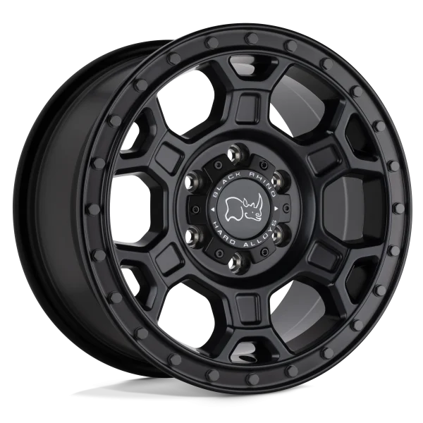Black Rhino – MIDHILL – Black – 16″x8″ 45mm – All weather Wheels – 1680MHL455130M78