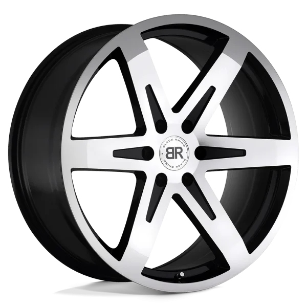 Black Rhino – PEAK – Black – 20″x9″ 20mm – Summer Wheels – 2090PEK206140B12