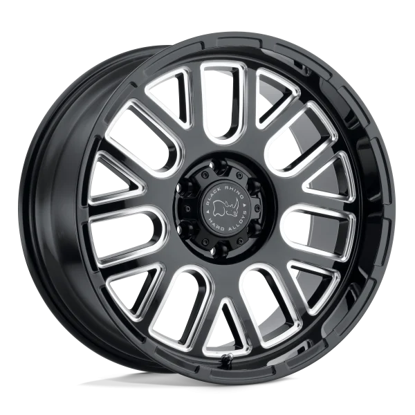 Black Rhino – PISMO – Black – 18″x9.5″ -18mm – Summer Wheels – 1895PIS-86140B12