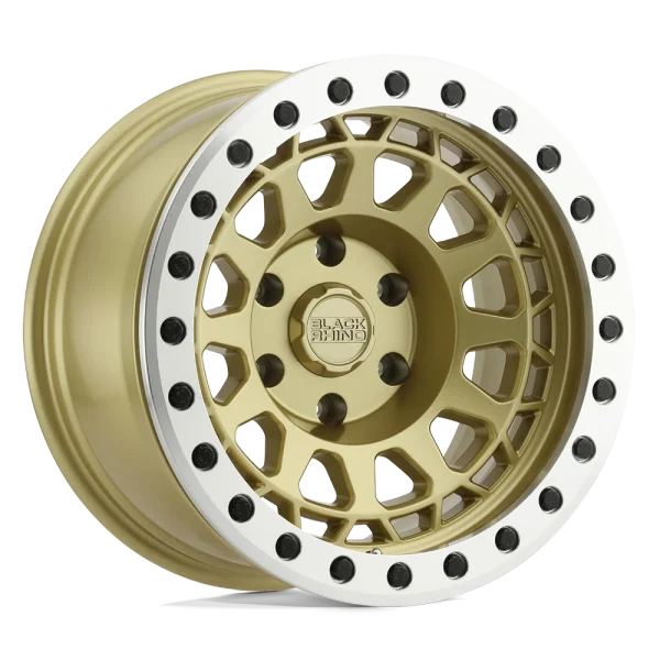 Black Rhino – PRIMM – Gold – 17″x8.5″ 0mm – Summer Wheels – 1785PRM006135L87