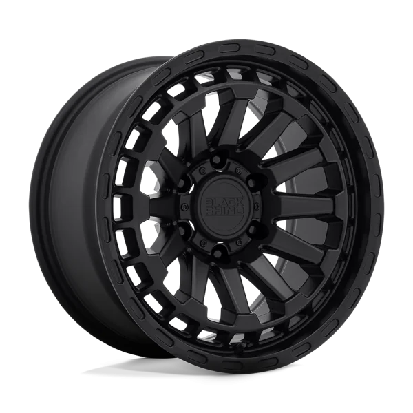 Black Rhino – RAID – Black – 17″x8.5″ 0mm – All weather Wheels – 1785RAD006114M76