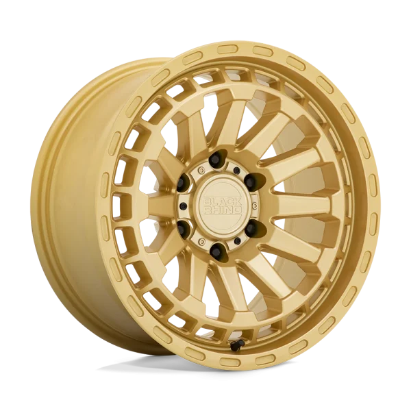 Black Rhino – RAID – Gold – 17″x8.5″ 0mm – All weather Wheels – 1785RAD006140L12