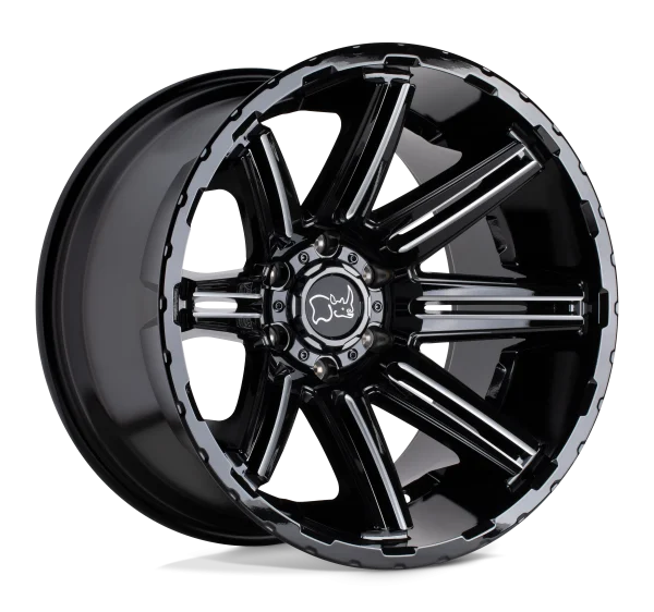 Black Rhino – RAMPAGE – Black – 20″x9.5″ 12mm – Summer Wheels – 2095RPG126135B87