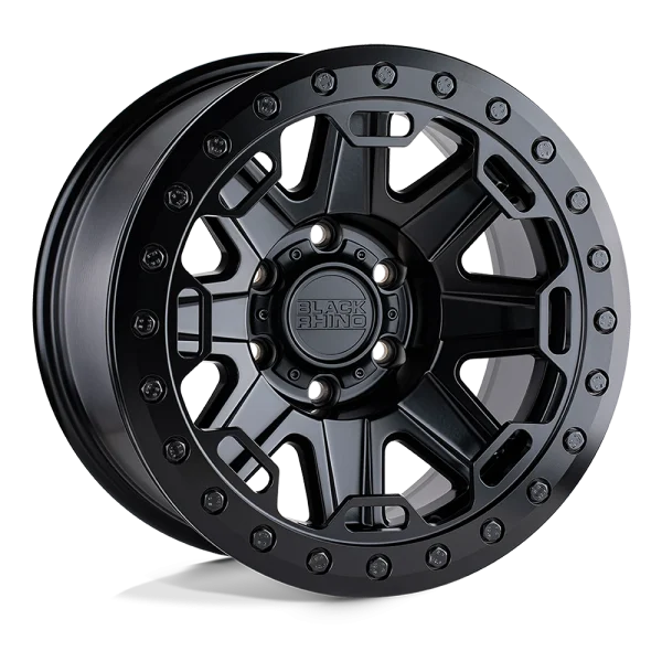Black Rhino – RIFT BEADLOCK – Black – 17″x8.5″ 0mm – All weather Wheels – 1785RFT006140M12