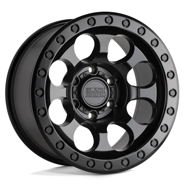 Black Rhino – RIOT – Black – 17″x9″ 12mm – All weather Wheels – 1790RIT126135M87