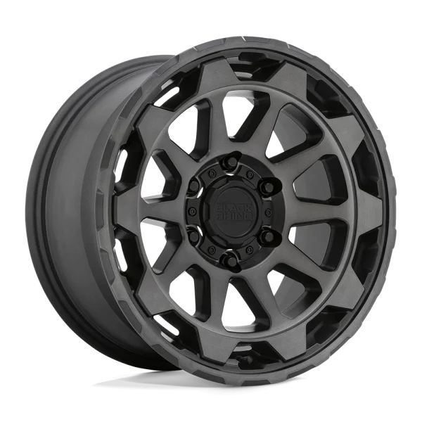 Black Rhino – ROTOR – Gunmetal – 17″x8.5″ 12mm – Summer Wheels – 1785RTR126114G76