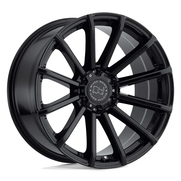 Black Rhino – ROTORUA – Black – 17″x9.5″ -12mm – All weather Wheels – 1795RTU-26140B12