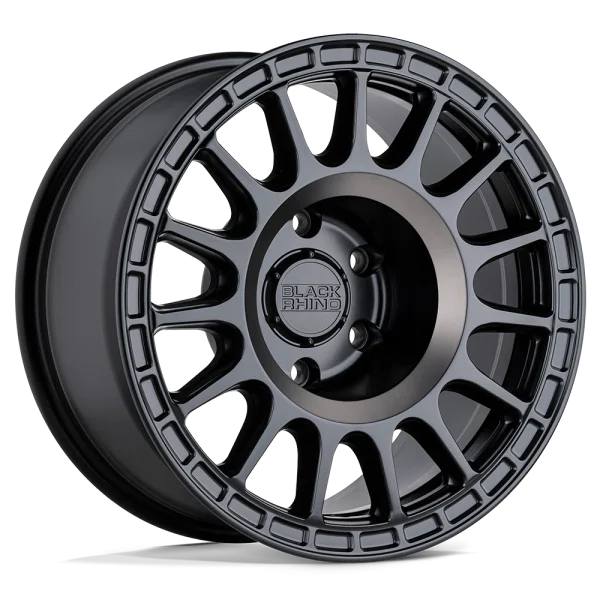 Black Rhino – SANDSTORM – Black – 15″x7″ 15mm – Summer Wheels – 1570SND155100M56A