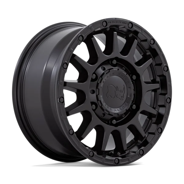 Black Rhino – SEQUOIA – Black – 16″x8″ 38mm – All weather Wheels – BR003MX16803638