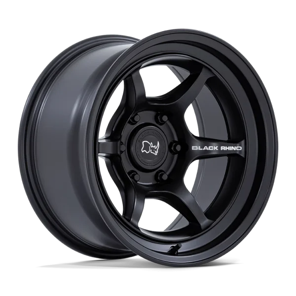 Black Rhino – SHOGUN – Black – 16″x8″ -10mm – All weather Wheels – BR011MX16806810N