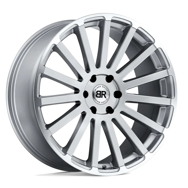 Black Rhino – SPEAR – Silver – 24″x10″ 25mm – Summer Wheels – 2410SPR255140S78