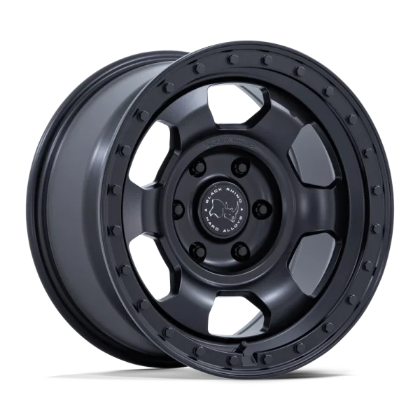 Black Rhino – TROOPER – Black – 17″x8.5″ 0mm – All weather Wheels – BR029MX17856300