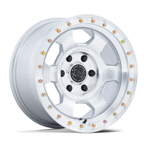 Black Rhino – TROOPER – Silver – 17″x8.5″ 25mm – Summer Wheels – BR029SD17856825