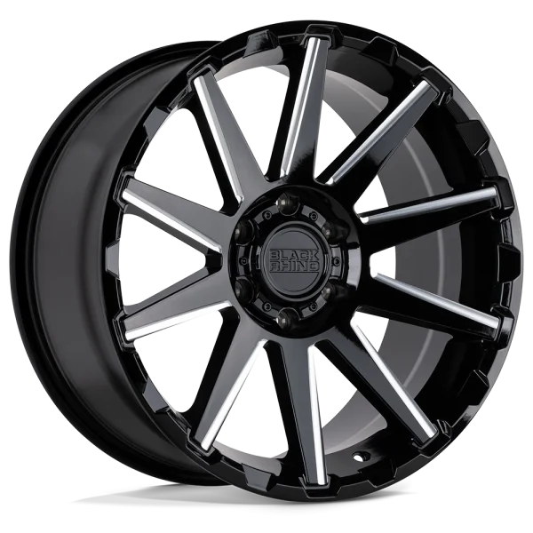 Black Rhino – TYPHOON – Black – 17″x9.5″ -18mm – Summer Wheels – 1795TYN-85127B71