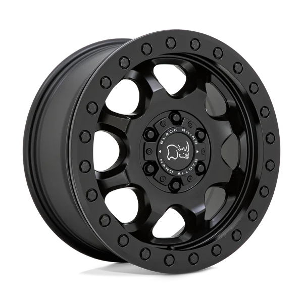 Black Rhino – VENTURE BEADLOCK – Black – 17″x8″ 38mm – All weather Wheels – 1780VTR386130M84