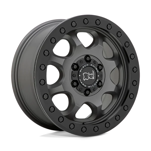 Black Rhino – VENTURE BEADLOCK – Gunmetal – 17″x8″ 38mm – All weather Wheels – 1780VTR386130G84