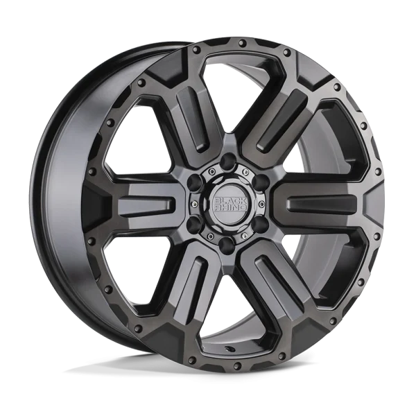 Black Rhino – WANAKA – Gunmetal – 17″x8.5″ 12mm – Summer Wheels – 1785WKA126140G12
