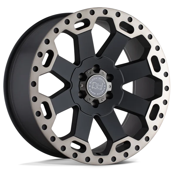 Black Rhino – WARLORD – Black – 17″x8″ 30mm – Summer Wheels – 1780WAR305127M71