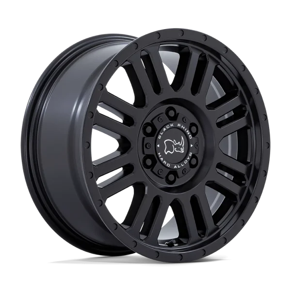 Black Rhino – YELLOWSTONE – Black – 16″x8″ 38mm – All weather Wheels – 1680YWN386130M84