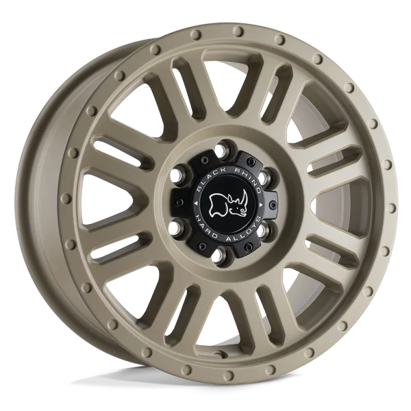 Black Rhino – YELLOWSTONE – Desert Sand – 17″x8″ 38mm – All weather Wheels – 1780YWN386130D84