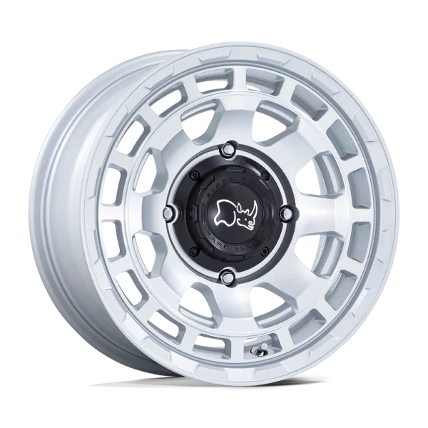 Black Rhino Powersports – CHAMBER UTV – Silver – 14″x7″ 10mm – Summer Wheels – BU002SD14704010