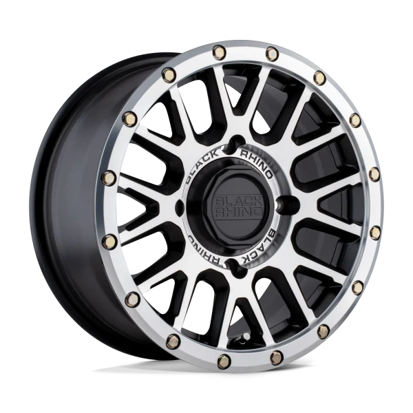 Black Rhino Powersports – LA PAZ UTV – Black – 14″x7″ 36mm – Summer Wheels – 1470LPZ364110F80