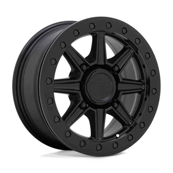 Black Rhino Powersports – WEBB UTV BEADLOCK – Black – 14″x7″ 36mm – All weather Wheels – 1470WBB364136M06
