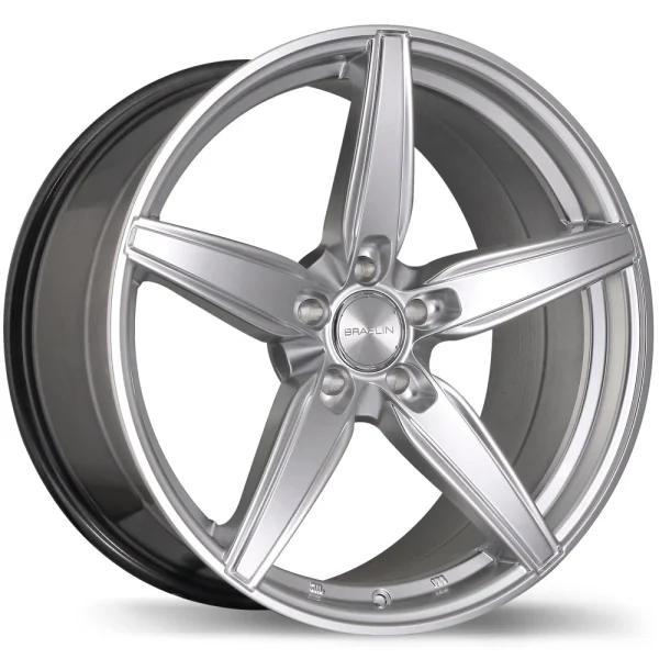 Braelin – BR01 – Silver – 19″x10″ 35mm – All weather Wheels – BR01-1900-53HN+35C715