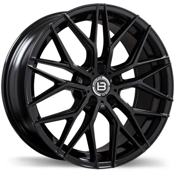 Braelin – BR10 – Black – 18″x8″ 35mm – All weather Wheels – BR10-1880-31BN+35C634