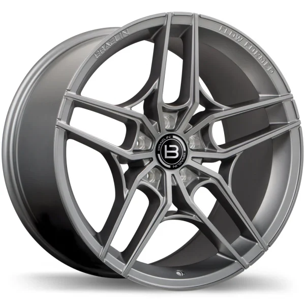 Braelin – BR12 – Black – 19″x10.5″ 30mm – All weather Wheels – BR12-1905-65GT+30E601