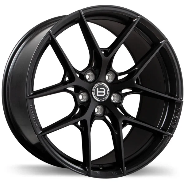 Braelin – BR14 – Black – 19″x9.5″ 30mm – All weather Wheels – BR14-1995-31BT+30C571