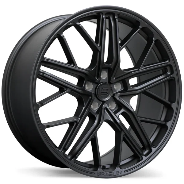 Braelin – BR17 – Grey – 22″x10.5″ 25mm – All weather Wheels – BR17-2205-31GM+25C571